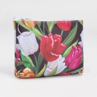 Кошелёк женский на молнии, цвет МИКС