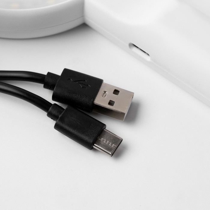 Лупа классическая, линза 60мм, подсветка