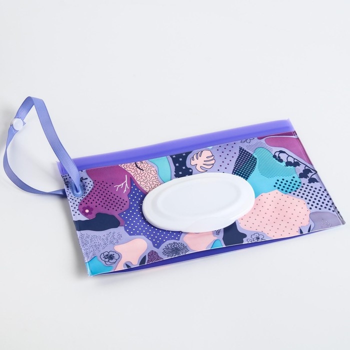 Контейнер для салфеток с петелькой &laquo;Абстракция&raquo;, цвет МИКС