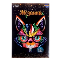 Мозаика стразами &laquo;Кот в очках&raquo;. Набор для творчества