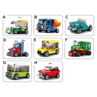 Конструктор Механо &laquo;Стритфуд авто&raquo;, инерция, 54 детали