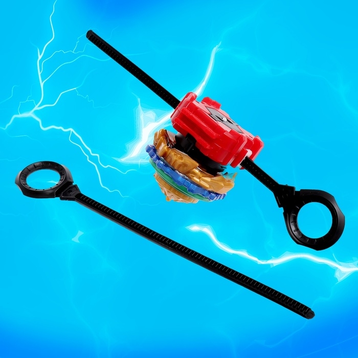 Набор боевых волчков &laquo;Битва&raquo;, с запуском и ареной, цвет МИКС