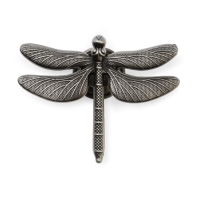 Ручка-кнопка CAPPIO PRO "Стрекоза" 47 x 60  мм, цвет стар. серебро