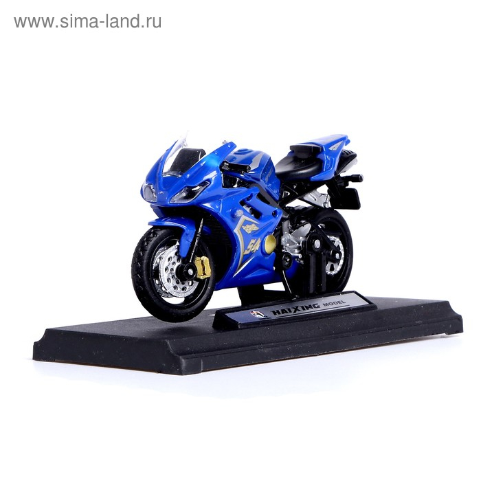 Мотоцикл металлический &laquo;Супер байк&raquo;, масштаб 1:16, МИКС