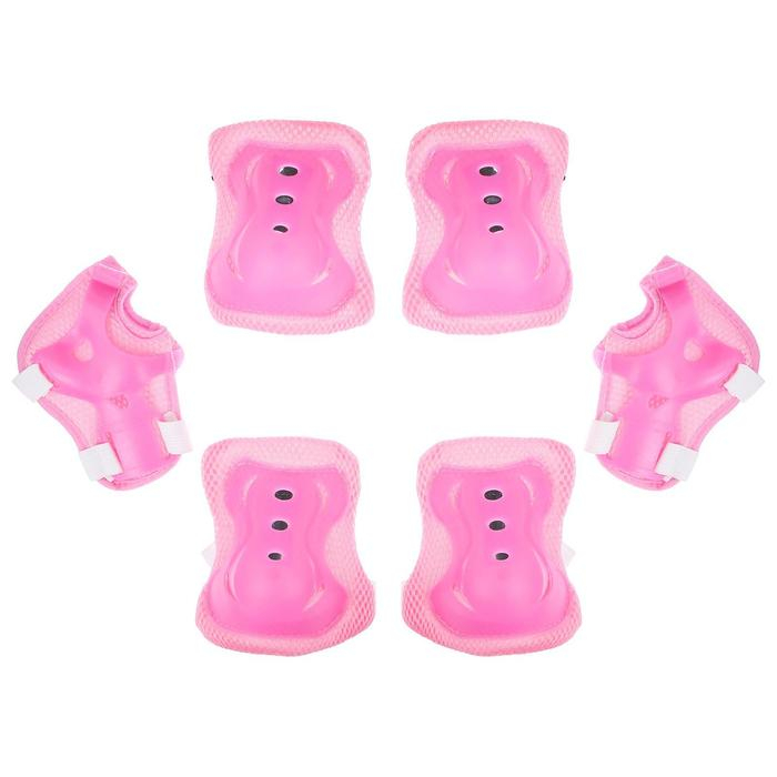 Защита роликовая ONLYTOP OT-2020, р. М, розовая