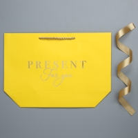 Пакет подарочный, упаковка, &laquo;For you&raquo;, 26 х 25 х 11 см