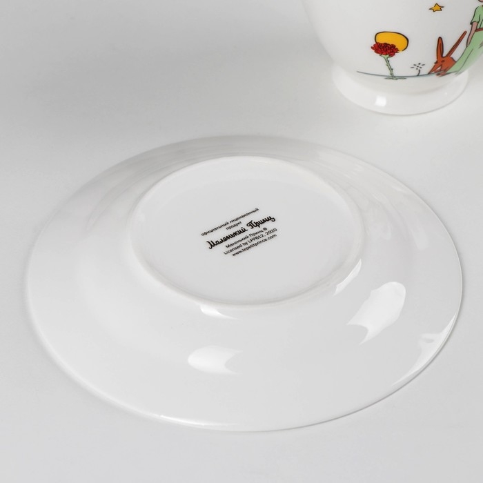 Чайная пара фарфоровая &laquo;Маленький принц&raquo;, 440 мл, блюдце d=16 см