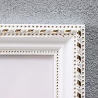 Фоторамка пластик Gallery 40х60 см, 642968-17, белый (пластиковый экран)