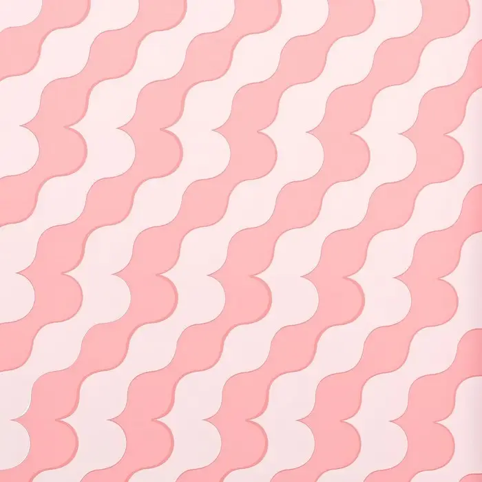 Пленка для цветов матовая, &laquo;Паттерн любви&raquo;, 57&times;56 см, розовый