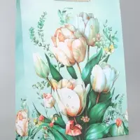 Пакет подарочный ламинированный, "Блаженство" 33 х 42,5 х 10 см