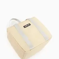 Термосумка на молнии, 6.4 л, цвет бежевый