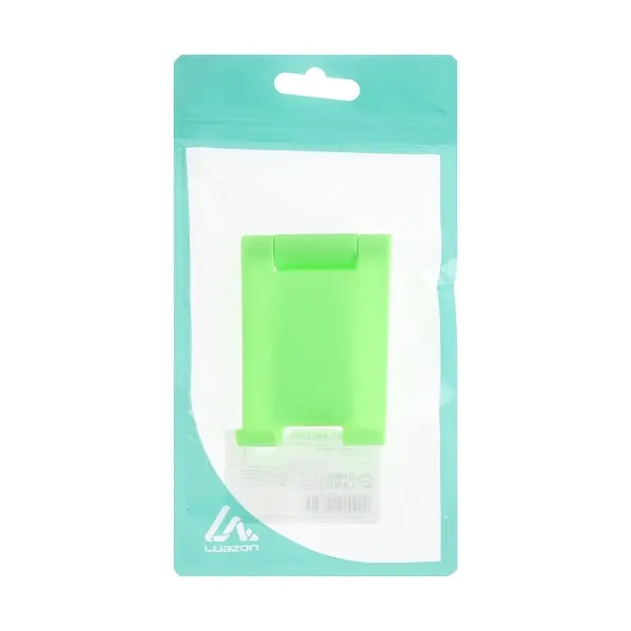 Подставка для телефона Luazon, складная, регулируемая, зелёная