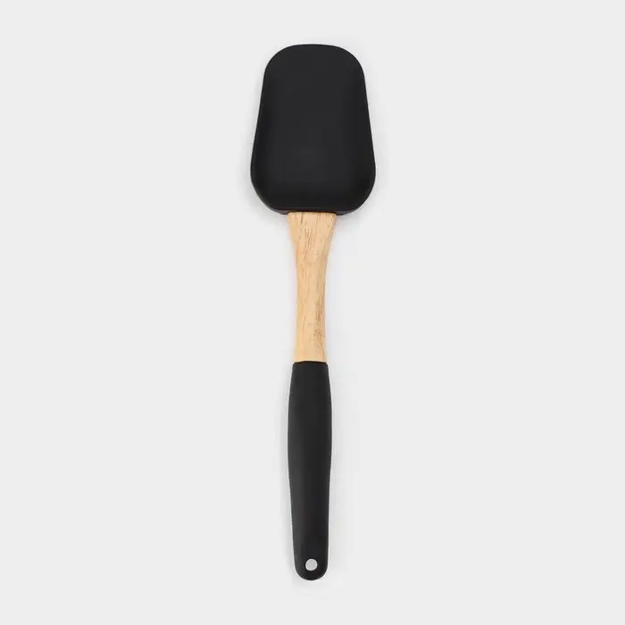 Лопатка Доляна &laquo;Макота&raquo;, 26,5&times;6,5 см, цвет бежевый/черный