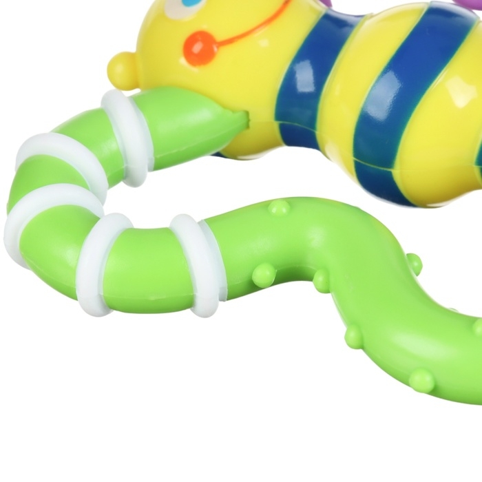 Погремушка &laquo;Бабочка&raquo; с эластичными элементами, в пакете, Крошка Я