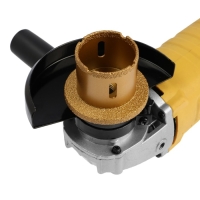 Коронка алмазная ТУНДРА, для УШМ, для отверстий под слив, по плитке, мрамору, 50/70 мм, М14   993530