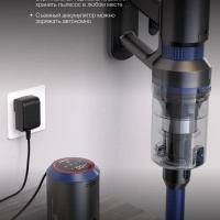 Вертикальный пылесос HYV-S7970 470мл 500Вт серый