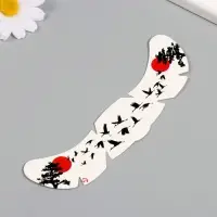 Переводная тату на тело цветная &laquo;Веснушки. Аисты&raquo;, 16&times;5 см