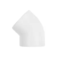 Уголок ZEIN, полипропиленовый, d=32 мм, 45&deg;