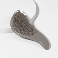 Расческа массажная Tangled МРАМОР 14,5*6(&plusmn;1)см серый PVC-коробка QF