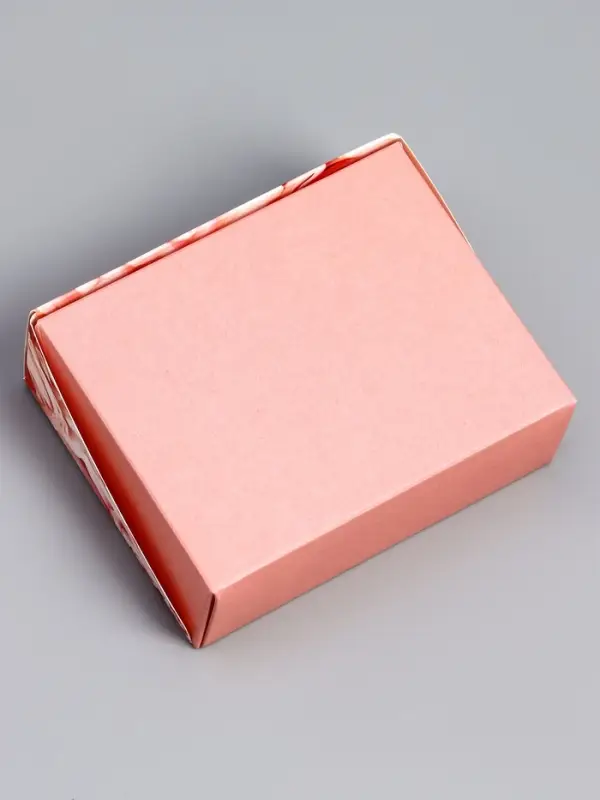 Коробка складная &laquo;Пионы&raquo; 10&times;8&times;3.5 см