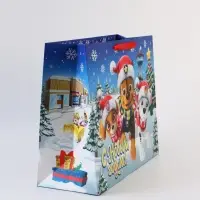 Пакет подарочный &laquo;С Новым годом!&raquo;, Щенячий патруль,  XL 40 &times; 49 &times; 19 см