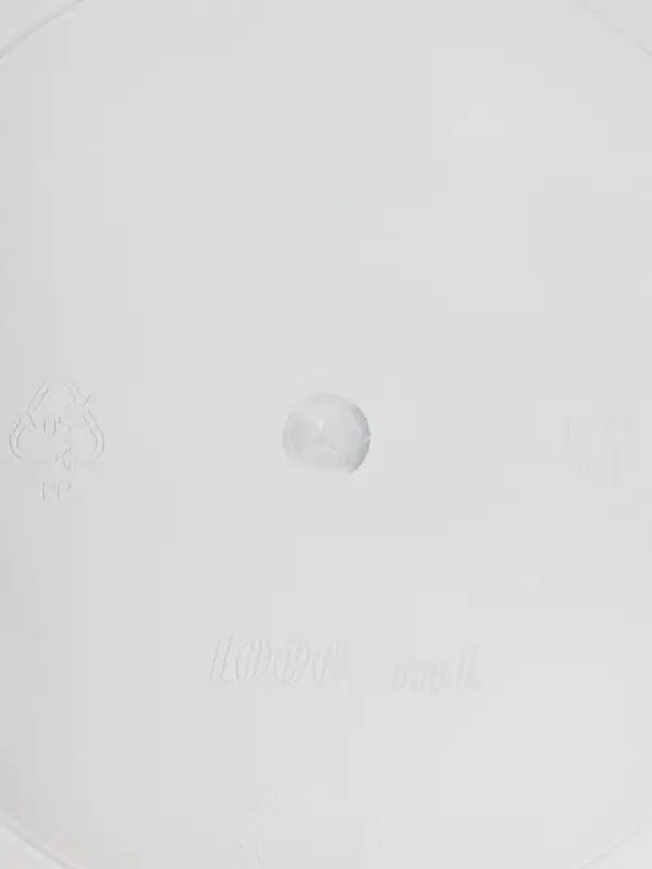 Ведро с ручкой одноразовое, пластик, 1 л, пищевое, прозрачное