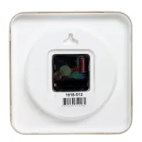 Часы настенные "Медвежонок", детские, плавный ход,  19х19см, бежевые