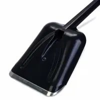 Лопата автомобильная пластиковая с черенком 210*700мм