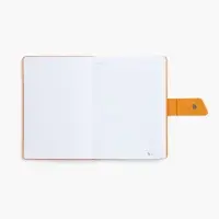 Ежедневник Boom, недатированный, черный с оранжевым