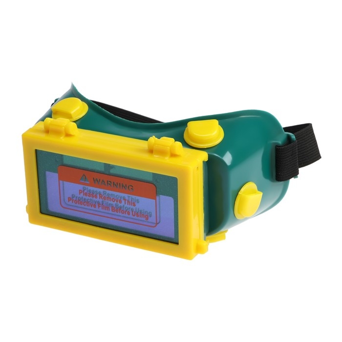 Очки сварщика ТУНДРА, со светофильтром, хамелеон, 89&times;33 мм, DIN 5