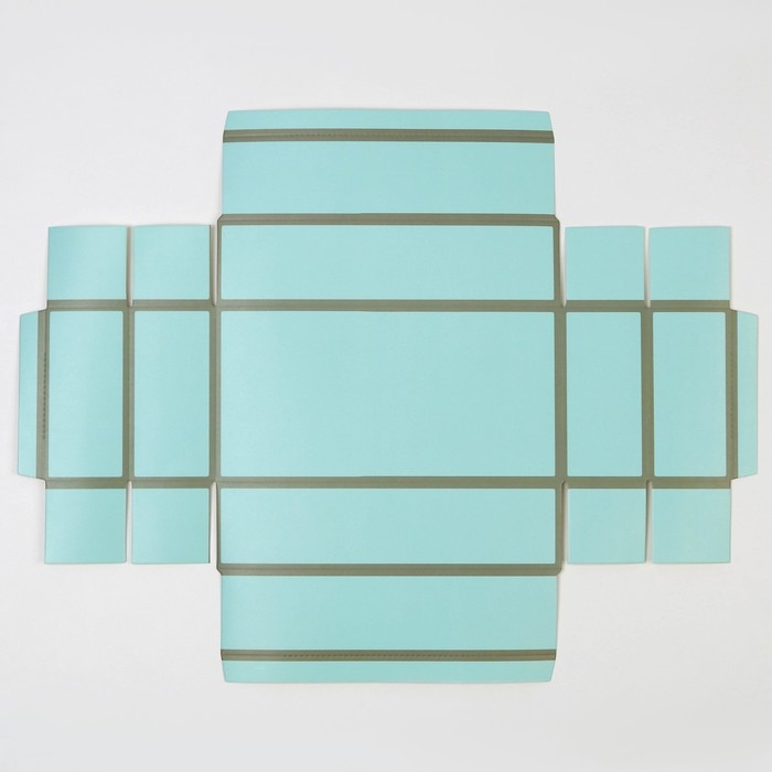 Коробка под 6 конфет, кондитерская упаковка &laquo;Best Wishes&raquo;, 10.2 х 20 х 5 см