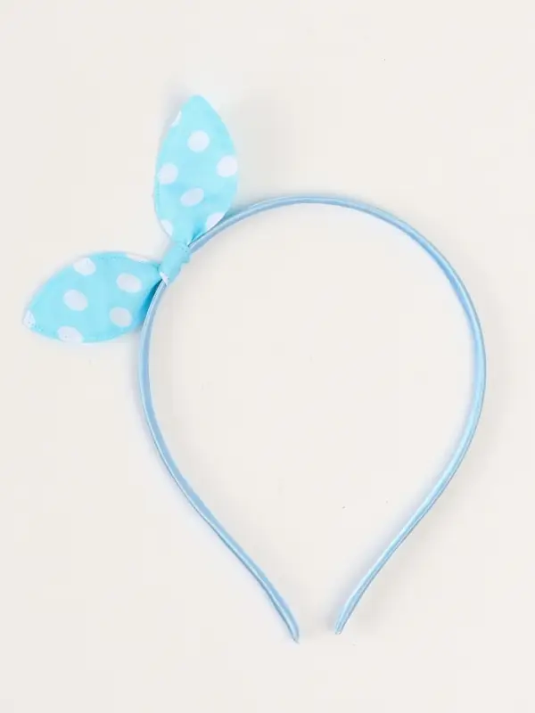 Ободок для волос &laquo;Бантик&raquo; голубой, Холодное сердце