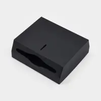 Диспенсер для бумажных полотенец в листах St&ouml;lz, 28.5&times;26.5&times;10 см, нержавеющая сталь, чёрный