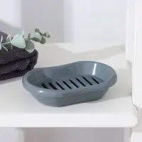 Мыльница с решеткой Альтернатива &laquo;Эконом&raquo;, пластик, 13&times;9&times;3 см, МИКС