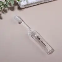 Зубная щётка, складная, 16(&plusmn;1) см, прозрачная