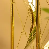 Корабль сувенирный, 26.5&times;9.5&times;31 см, латунь