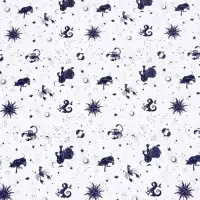 Бумага упаковочная глянцевая двухсторонняя &laquo;Небесные истории&raquo;, 0.5&times;0.7 м,80 г/м