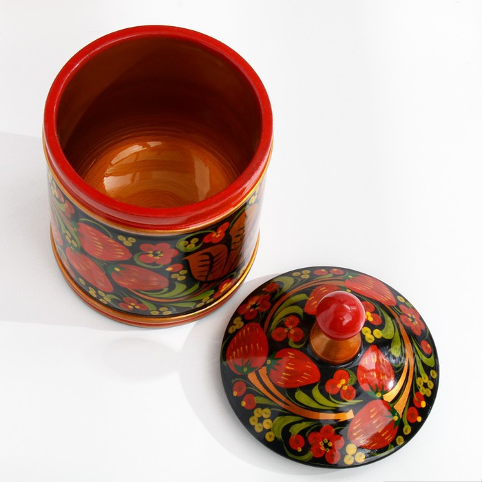 Кадочка, средняя, 9&times;14 см, хохлома, микс