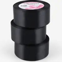 Набор лент атласных (3шт) 40мм*25&plusmn;1ярд(23м&plusmn;1м) №39 чёрный ВБ АУ