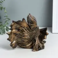 Фигура "Рыбка золотая" 20,5х16х14 см