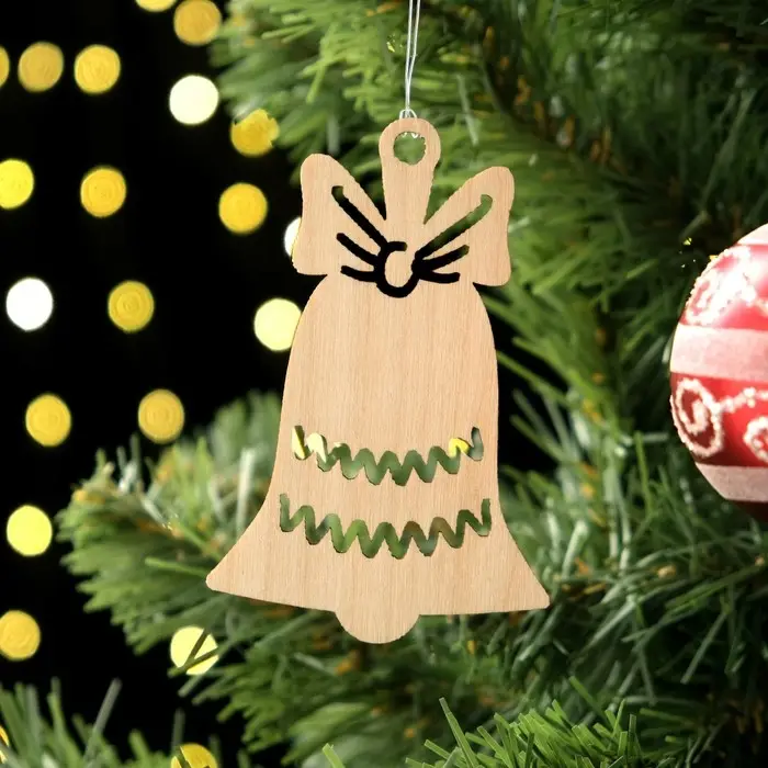 Елочная игрушка &laquo;Колокольчик&raquo; 8&times;9 см