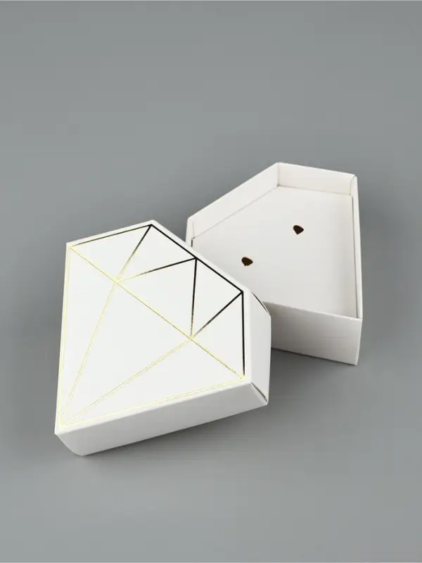 Коробка подарочная под бижутерию &laquo;Белая, тиснение&raquo;, 10 х 9 х 3.5 см