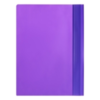 Набор папок-скоросшивателей Calligrata, А4, 120 мкм, с прозрачным верхом, 10 штук, микс