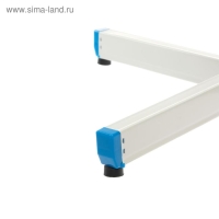 Вентилятор Luazon LOF-01, напольный, 40 - 45 Вт, 3 режима, бело-синий, без упаковки