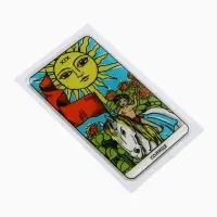 Объемный 3D стикер на телефон &laquo;Солнце&raquo;, 7 х 4 см