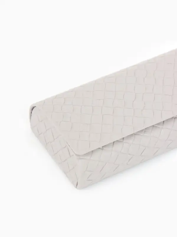 Футляр для очков Июнь2502 15,5*6*3 см, магнит, серый