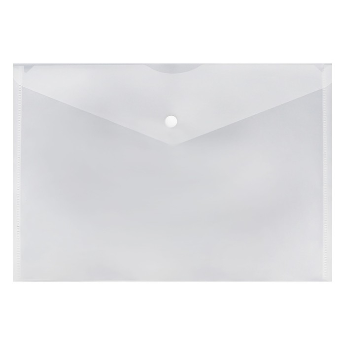 Набор папок-конвертов на кнопке А5 150мкм Calligrata  прозрачные, микс 5шт