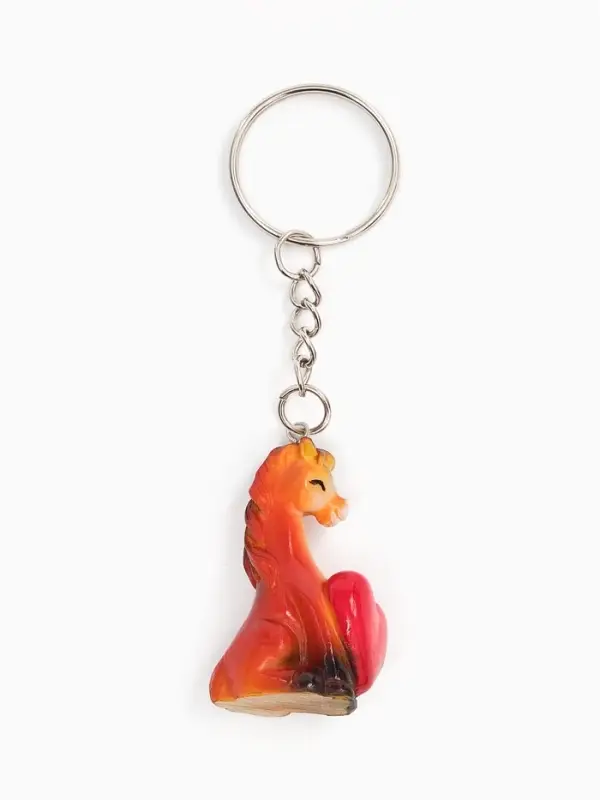 Брелок новогодний &laquo;Лошадь с сердцем&raquo;, 3,5 см