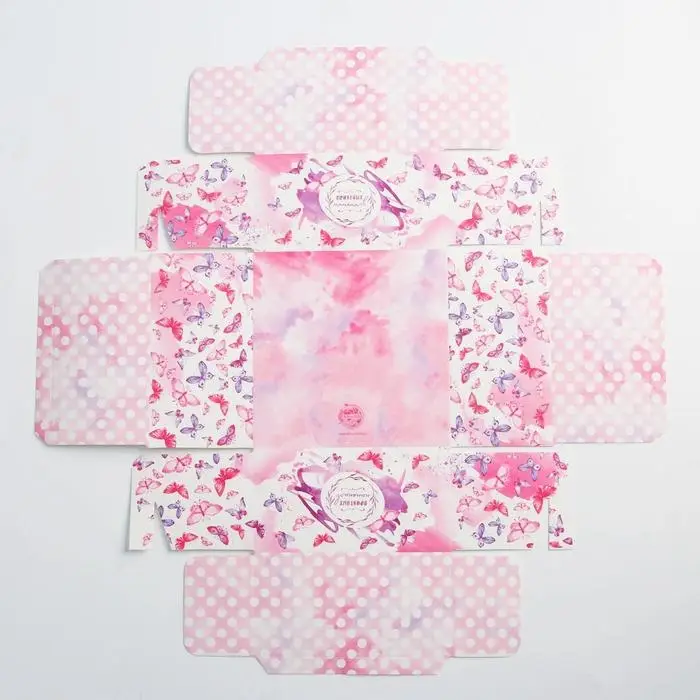 Коробка для кондитерских изделий с PVC крышкой &laquo;Приятных моментов&raquo;, 11.5 х 11.5 х 6 см