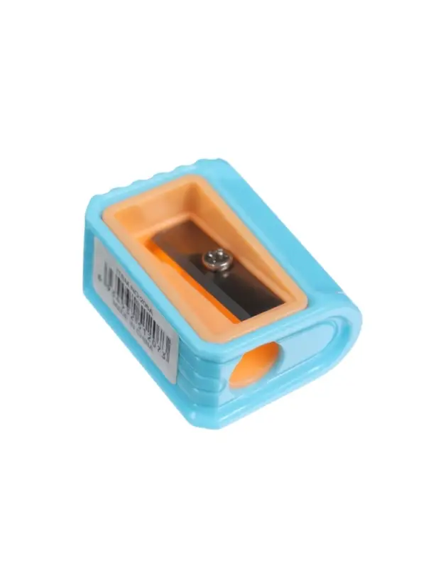 Набор точилок, 5 штук, пастель ребристая, МИКС